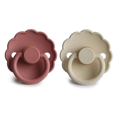 Kit De Chupetas Frigg Daisy Natural Mushie Powder Blush e Cream - Livre de BPA